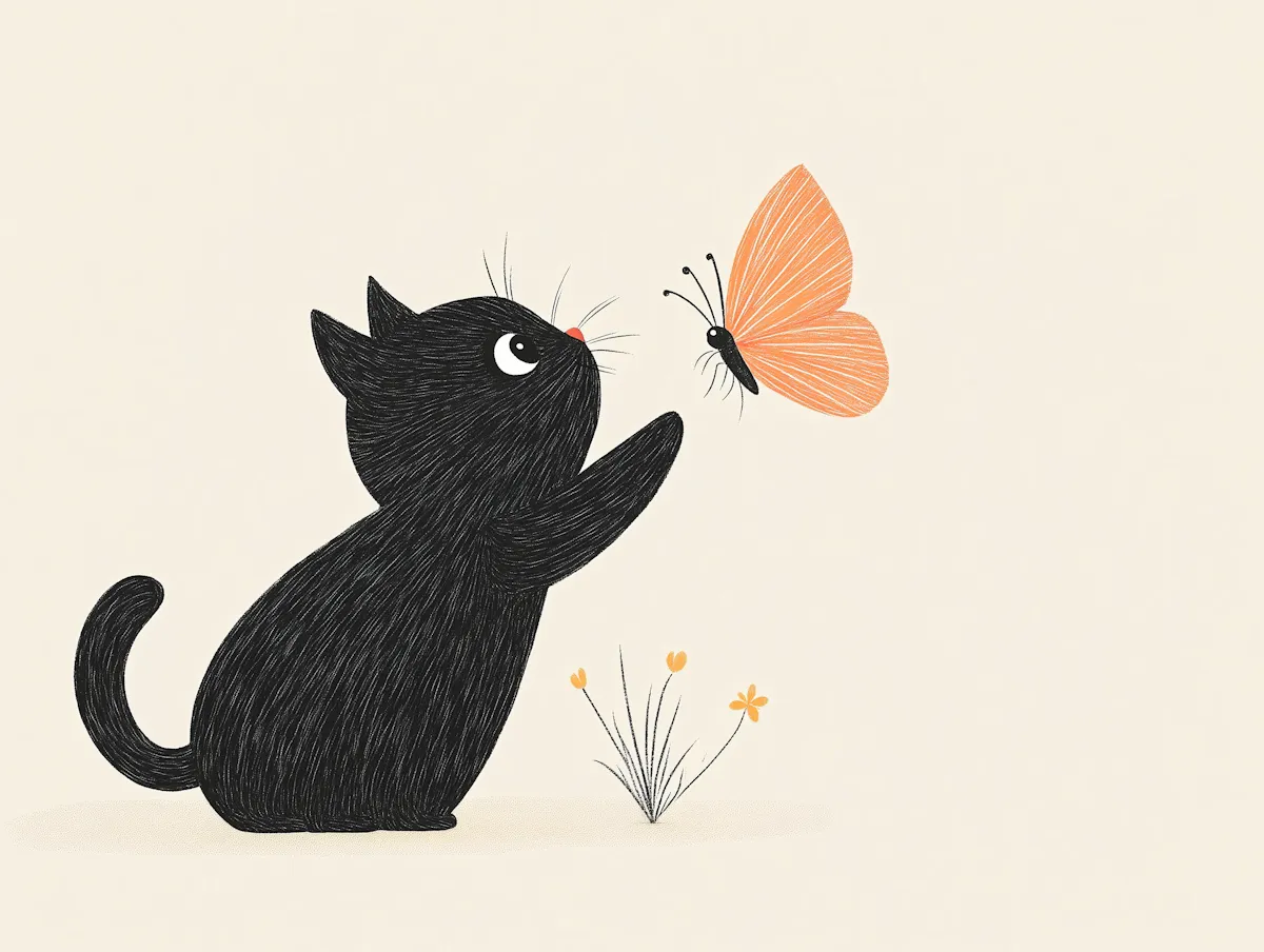 Cat illustration