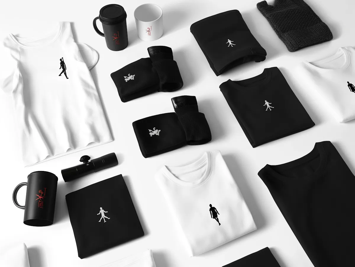 Mockup with some things